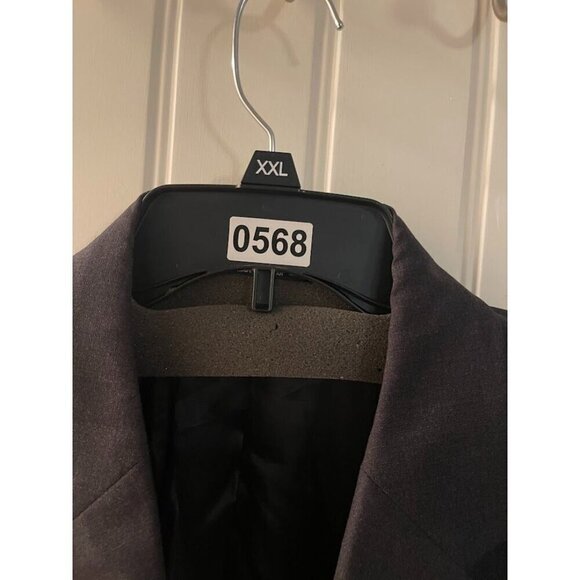 Brooks Brothers 3 Button 346 Mens Wool Stretch Blazer Jacket Size 46M Black - Picture 11 of 16